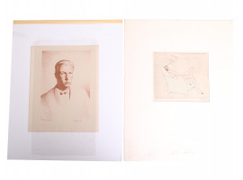 A SET OF ETCHING & LITHOGRAPH BY KELLER AND KENT