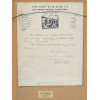 VINTAGE JEWISH MARRIAGE DOCUMENT KETUBAH SIGNED PIC-3