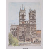 VINTAGE LONDON COLOR PRINTS AFTER BERNARD SMITH PIC-2