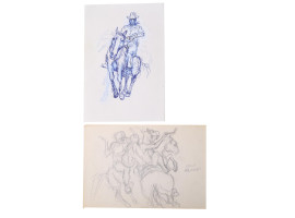 AMERICAN SKETCH DRAWINGS BY WILLIAM FRACCIO