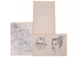 AMERICAN SKETCH DRAWINGS BY WILLIAM FRACCIO