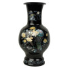 PAIR OF EXTRA LARGE ORIENTAL MOTHER OF PEARL VASE PIC-2