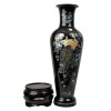 AN EXTRA LARGE ORIENTAL CHINESE LACQUERED VASE PIC-3