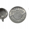 VINTAGE SILVER, PEWTER AND PORCELAIN TABLEWARE PIC-4