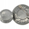 VINTAGE SILVER, PEWTER AND PORCELAIN TABLEWARE PIC-6