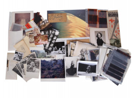 A LARGE COLLECTION OF PORTFOLIO PHOTOS DOCUMENTS