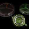 A LARGE LOT OF RETRO VINTAGE GLASSWARE PIC-6