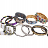 A LARGE COLLECTION OF COLORFUL COSTUME JEWELRY PIC-2