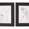 THREE NUDE PAINTINGS SIGNED BY GIACOMO VIANELLO PIC-1