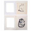 PAIR OF CAT PAINTINGS SIGNED BY GIACOMO VIANELLO PIC-3