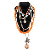 A LARGE COLLECTION OF COSTUME JEWELRY NECKLACES PIC-3