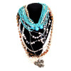 A LARGE COLLECTION OF COSTUME JEWELRY NECKLACES PIC-5