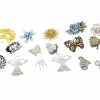 A LARGE COLLECTION OF COSTUME JEWELRY BROOCHES PIC-2