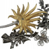 A LARGE COLLECTION OF COSTUME JEWELRY BROOCHES PIC-3