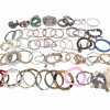 A LARGE COLLECTION OF COSTUME JEWELRY BRACELETS PIC-0