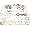 A LARGE COLLECTION OF COSTUME JEWELRY BRACELETS PIC-1