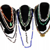 A VINTAGE COLLECTION OF COSTUME JEWELRY NECKLACES PIC-0