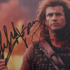 MEL GIBSON SIGNED BRAVEHEART PHOTO POSTERS PIC-2