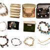 A LARGE COLLECTION OF COSTUME JEWELRY BRACELETS PIC-1