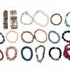 A LARGE COLLECTION OF COSTUME JEWELRY BRACELETS PIC-4