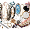 LARGE COLLECTION OF COSTUME JEWELRY NECKLACES PIC-0