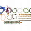 A LARGE COLLECTION OF COSTUME JEWELRY BRACELETS PIC-2