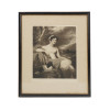 AFTER SIR THOMAS LAWRENCE ETCHING OF MRS CUNLIFFE PIC-0