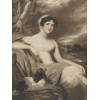 AFTER SIR THOMAS LAWRENCE ETCHING OF MRS CUNLIFFE PIC-1