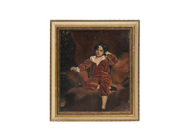 AFTER THOMAS LAWRENCE OIL PAINTING MASTER LAMBTON