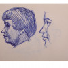 AMERICAN INK PAINTINGS SKETCHES BY BILL FRACCIO PIC-4