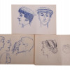 AMERICAN INK PAINTINGS SKETCHES BY BILL FRACCIO PIC-0