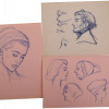 AMERICAN INK PAINTINGS SKETCHES BY BILL FRACCIO PIC-0