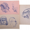 AMERICAN INK PAINTINGS SKETCHES BY BILL FRACCIO PIC-0