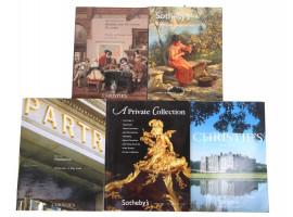 CHRISTIES SOTHEBYS ART AUCTION CATALOGS