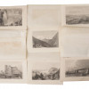 ANTIQUE 1850S AMERICAN LANDSCAPE ART 25 PRINTS PIC-3