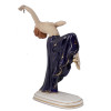 JAPAN ART DECO PORCELAIN MORIYAMA DANCER FIGURINE PIC-1