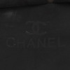 CHANEL STYLE FLAP QUILTED BLACK LEATHER BAG PURSE PIC-7