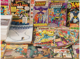 VINTAGE COMIC BOOKS AND PLAYBOY MAGAZINES