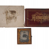 ANTIQUE 1880S AUTOGRAPHS NOTEBOOK AND PHOTOS PIC-0