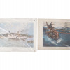 VINTAGE NAUTICAL DECOR PRINT PAINTING COLLECTION PIC-2