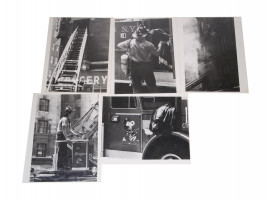 ALEX FREEMAN 1970 FIRE DEPARTMENT PHOTO PRINTS