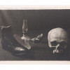 MEMENTO MORI PHOTO LITHOGRAPH  ATTR TO RON TERNER PIC-0