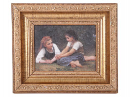 PRINT AFTER WILLIAM ADOLPHE BOUGUEREAU PAINTING