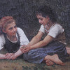 PRINT AFTER WILLIAM ADOLPHE BOUGUEREAU PAINTING PIC-1