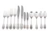 WALLACE STERLING SILVER FLAT WARE SET 12 PIECES PIC-0