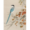 A VINTAGE MID CENTURY CHINESE PAINTING ON SILK PIC-1