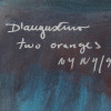 EXPRESSIONIST GOUACHE PAINTING SIGNED DAUGUSTINO PIC-2