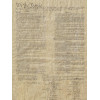 HISTORICAL DOC PREAMBLE OF CONSTITUTION OF USA PIC-1