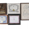 GROUP OF AMERICAN MASONIC AND PATRIOTIC DOCUMENTS PIC-1