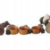 COLLECTION OF ETHNIC FOLK HAND CARVED WOOD WARES PIC-6